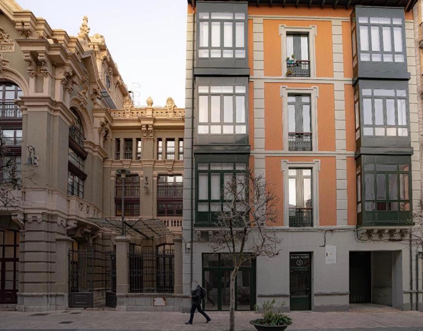 Apartamento Palacio Valdes, Centro Aviles, Con Parking Exterior foto